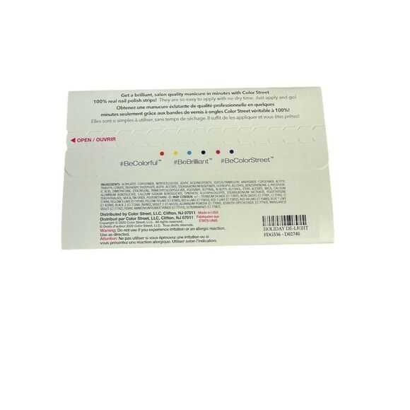 Color Street Holiday De Light Nail Polish Strips 16 Count - Picture 6 of 6